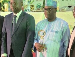 MAU VC Receives NBA Award on Behalf of NSA Ribadu at Yola Law Week Dinner